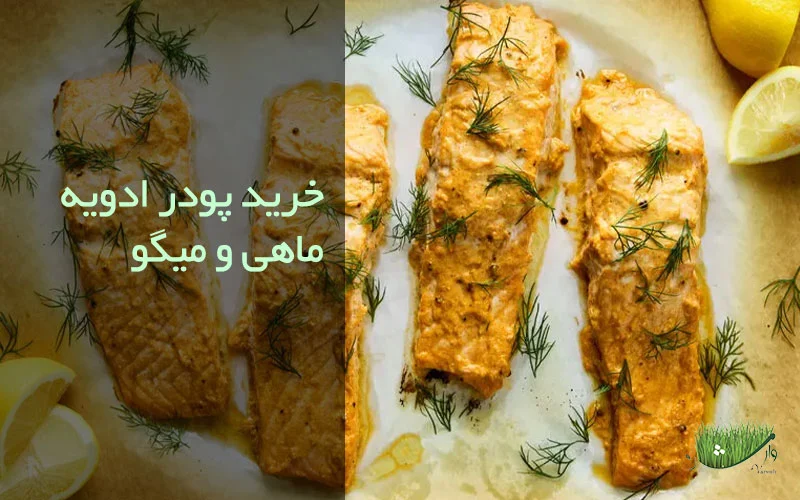 خرید پودر ادویه ماهی و میگو / مزرعه وارش