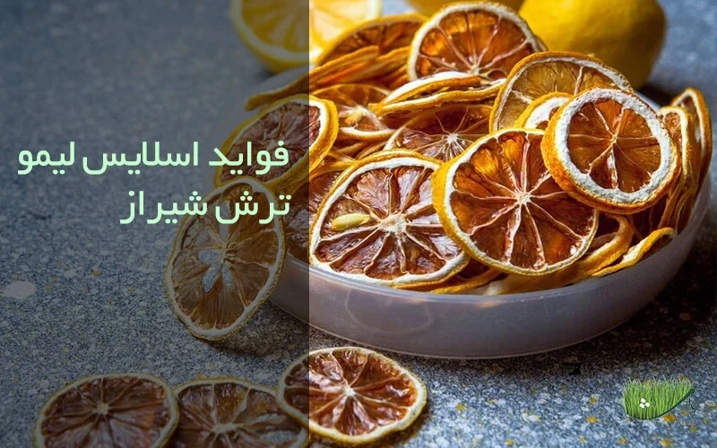 مزرعه وارش - اسلایس لیمو ترش شیراز - فواید اسلایس لیمو ترش شیراز