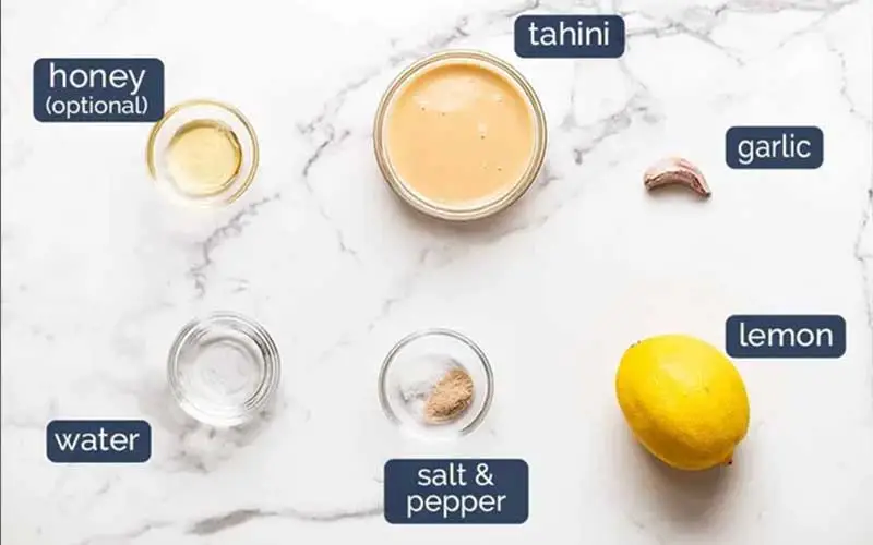 مواد لازم برای سس تاهینی خانگی / فروشگاه مزرعه وارش
